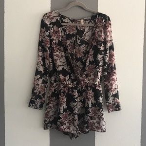 Free People low-cut romper